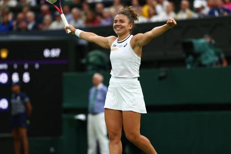 Jasmine Paolini da una alegría al tenis italiano y se cita con Vekic en las semifinales