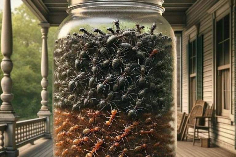 ¿Quién sacude el jarrón?