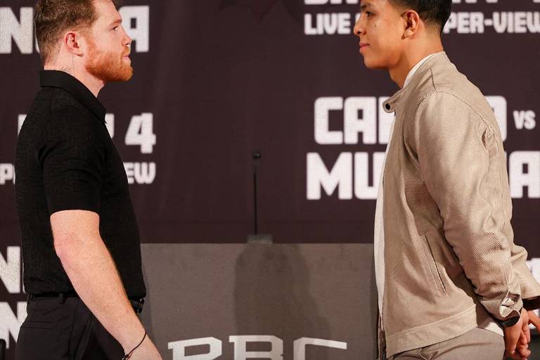 Canelo y Munguía se ven las caras y se lanzan elogios