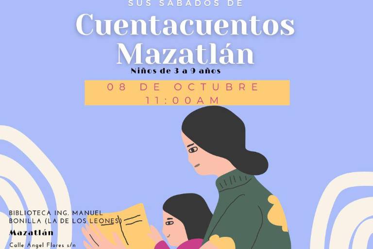 Este sábado será de Cuentacuentos en Mazatlán
