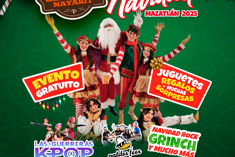 Carnes Selectas Nayarit presenta el Festival de la Navidad Mazatlán 2025