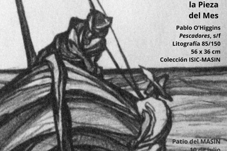 Obra de Pablo O’Higgins es Pieza del Mes en el Masin