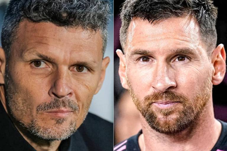 Messi encara a Tano Ortiz tras derrota de Inter Miami ante Rayados