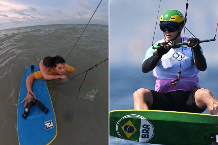 Atleta olímpico salva a mujer que se ahogaba mientras entrenaba en el mar (VIDEO)
