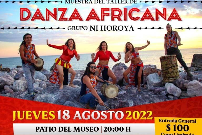 Habrá danza africana con el grupo Ni Horoya en el Museo de Arte de Mazatlán
