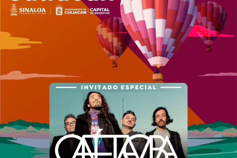 Café Tacvba y Río Roma estarán en el Festival del Globo Culiacán 2023