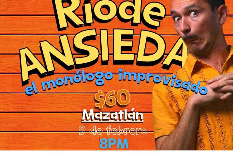 Invitan al monólogo improvisado ‘Río de ansiedad’