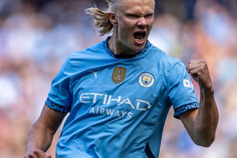 Triplete de Haaland en remontada del Manchester City contra Ipswich