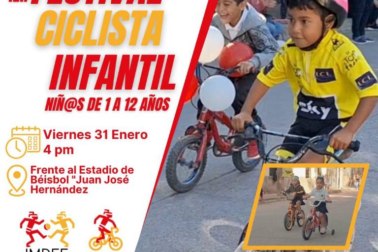 Primer Festival Ciclista Infantil en Escuinapa: Un Evento que promete diversión y deporte
