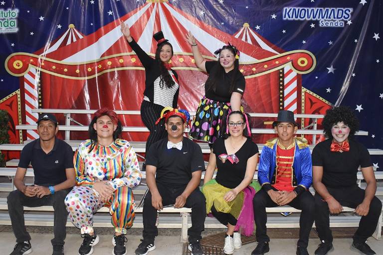 Viven los pequeños la magia del circo