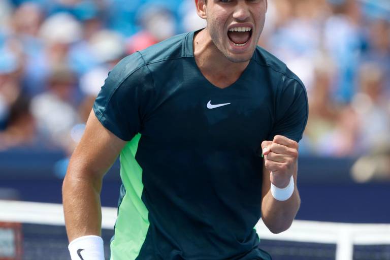 Alcaraz es paciente y vence a la lluvia y a Paul en Cincinnati