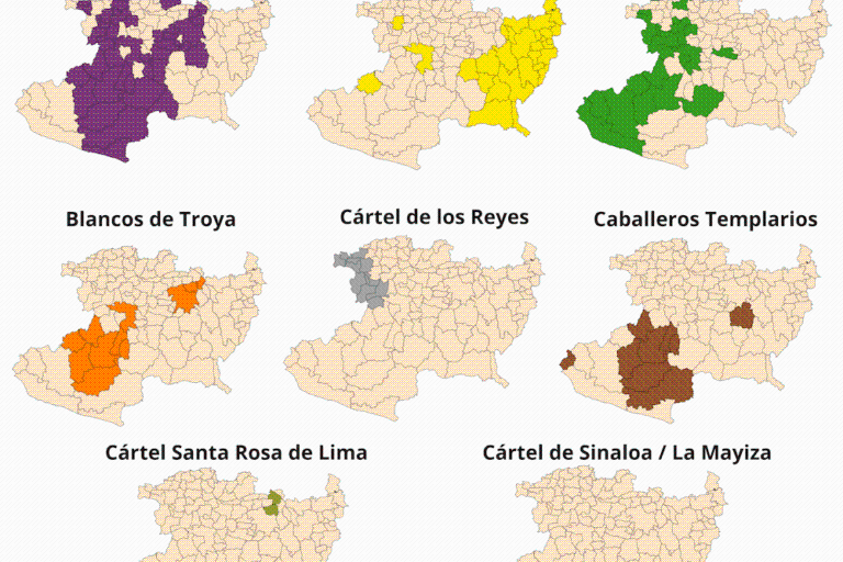 Radiografía del crimen organizado en Michoacán