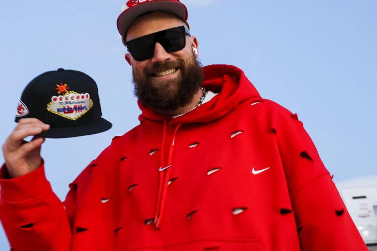 Kansas City Chiefs llega a Las Vegas, sede del Super Bowl LVIII