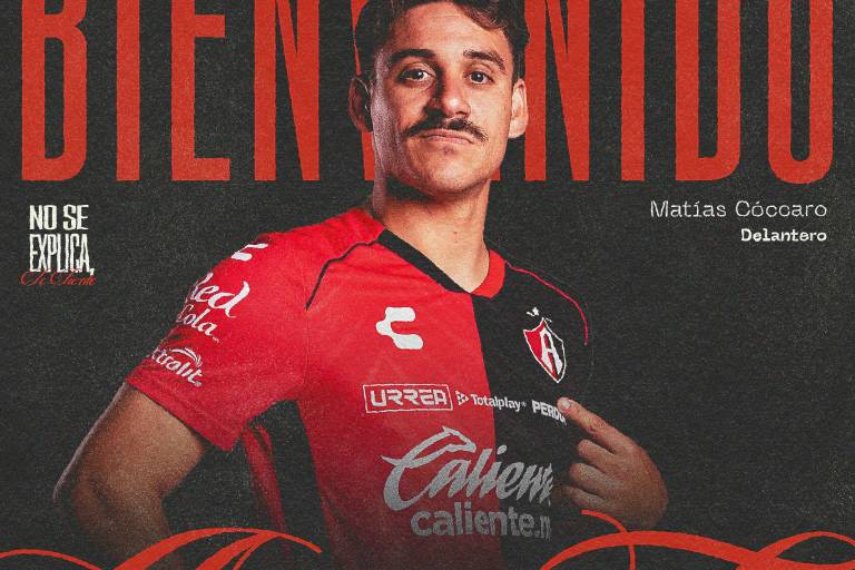 Matías Cóccaro se une a Atlas como refuerzo para el Clausura 2025