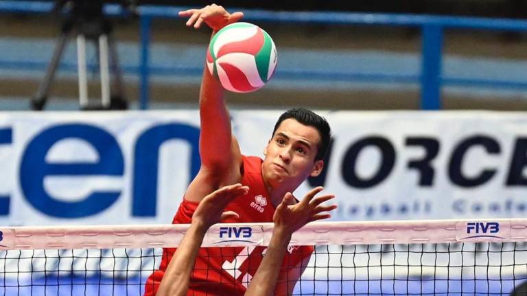 Ramón González en el remate.