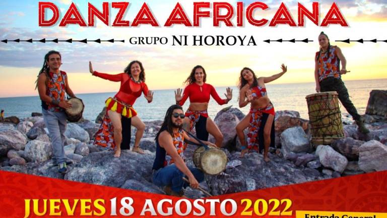 Grupo Ni Horoya ofrecerá el espectáculo de danza africana.
