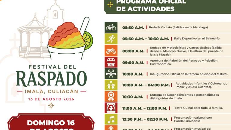 La jornada reunirá actividades deportivas, gastronómicas, culturales y musicales desde las primeras horas del día.