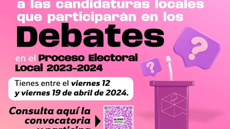 IEES abre convocatoria para hacer preguntas a candidatos locales en próximos debates