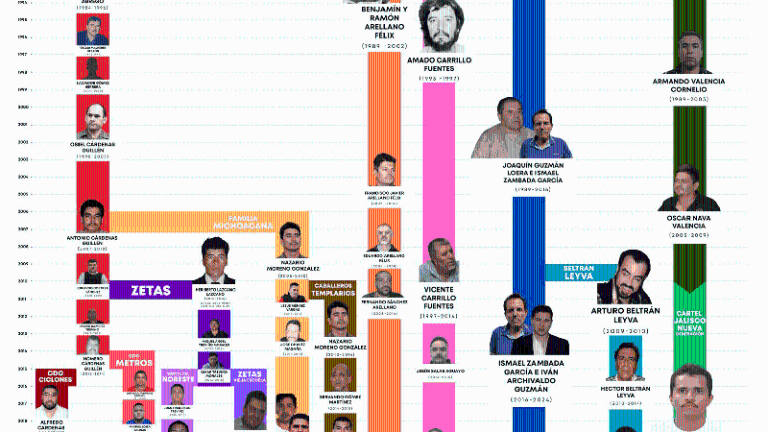 El problema de la sucesión en los cárteles de la droga