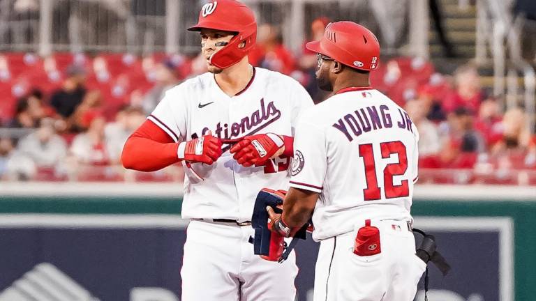 Joey Meneses sigue en plan grande con los Nacionales de Washington.