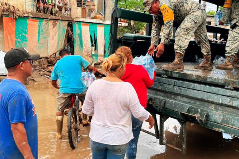 Suman 66 muertos por lluvias en México y hay 75 desaparecidos: Sheinbaum