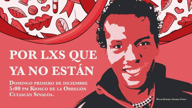 El encuentro se realizará a las 17:00 horas en el kiosco de la plazuela Obregón en Culiacán.