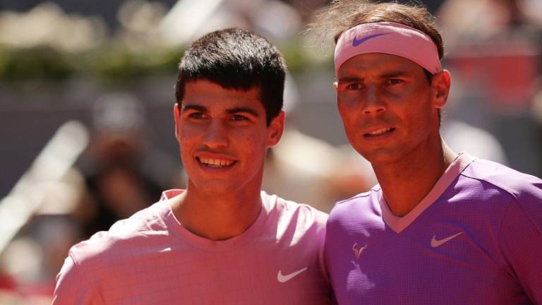 Rafael Nadal y Carlos Alcaraz disputarán el 3 de marzo de 2024 un partido de exhibición en Las Vegas