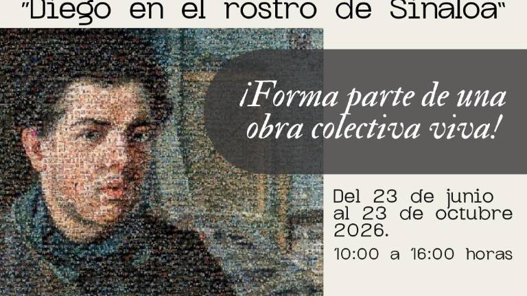 El Masin creará un collage del autorretrato de Diego Rivera e invita a formar parte de él.
