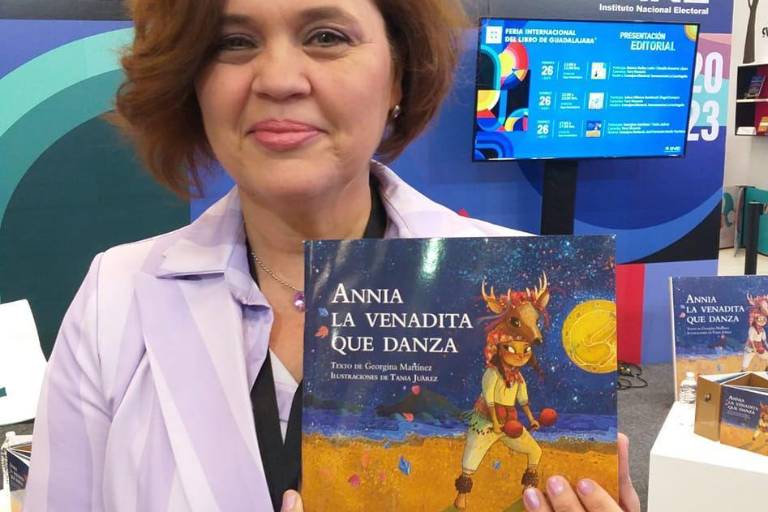 Lleva Georgina Martínez ‘Annia la venadita que danza’ a la FIL de Guadalajara
