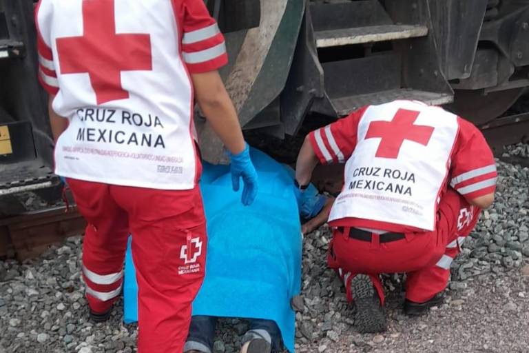 Muere hombre arrollado por el tren cuando caminaba por las vías en Culiacán
