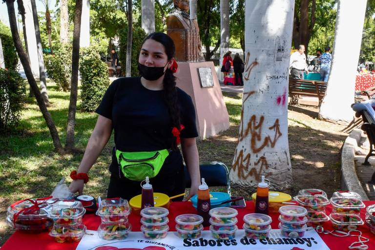 Celebran una edición más de la Expo Tejiendo Sueños en la Plazuela Rosales