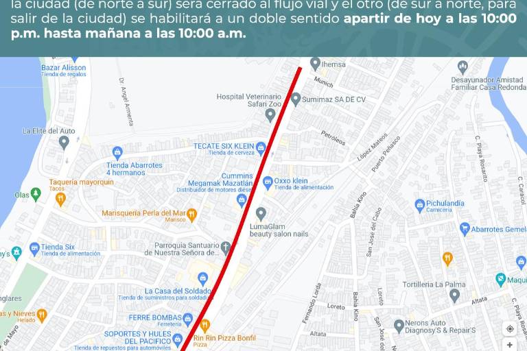 La recién remodelada Gabriel Leyva, en Mazatlán, será reparada por fuga de drenaje