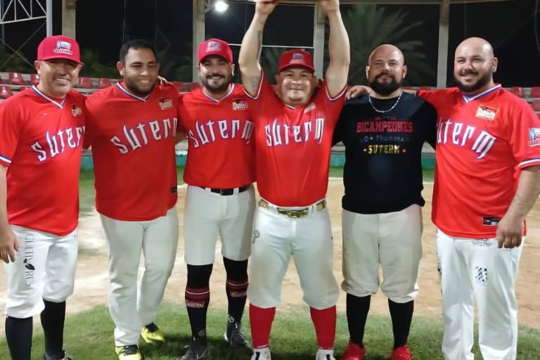 Se corona Suterm-Sección 75 campeón de la Liga de Beisbol Primera Fuerza Nocturna