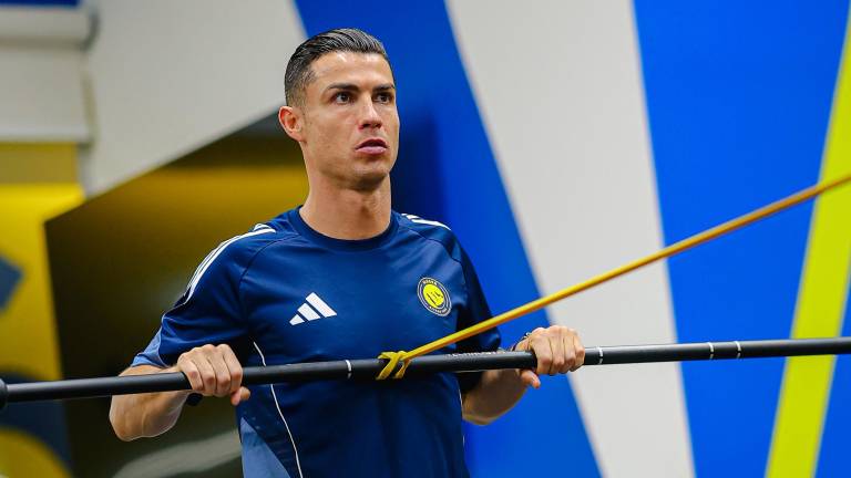 Cristiano Ronaldo se lesionó el tendón de la corva en el último encuentro que disputó.