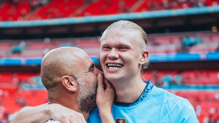 Erling Haaland quiere seguir desarrollándose con el Manchester City.