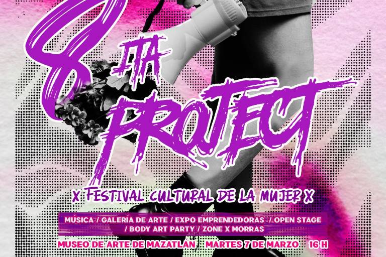 Celebrarán el Festival Cultural de la Mujer #8hita Project
