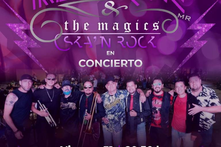 Mandrake &amp; The Magics dará concierto el explosivo ‘Ska N’ Rock’