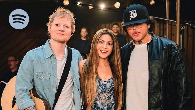 Ed Sheeran, Shakira y Beéle.