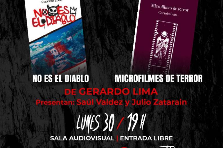 Presentará Gerardo Lima sus libros de terror en Festival del Horror