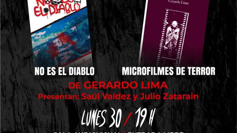 Presentará Gerardo Lima sus libros de terror en Festival del Horror