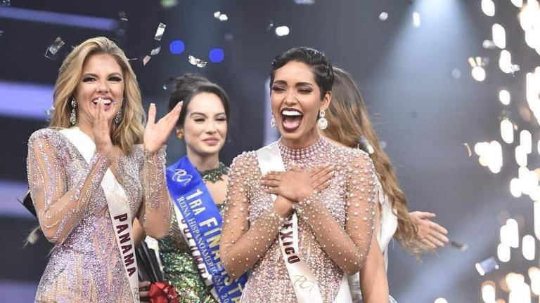Andrea Bazarte, de México, se corona como Reina Hispanoamericana 2021