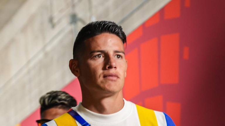 James Rodríguez disputó este martes su encuentro 131 como seleccionado colombiano.