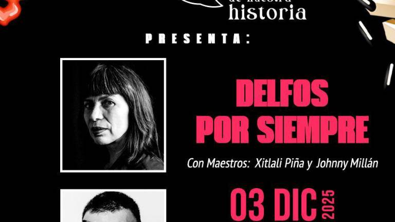 La charla se llevará a cabo este 3 de diciembre, en la Plazuela Machado.