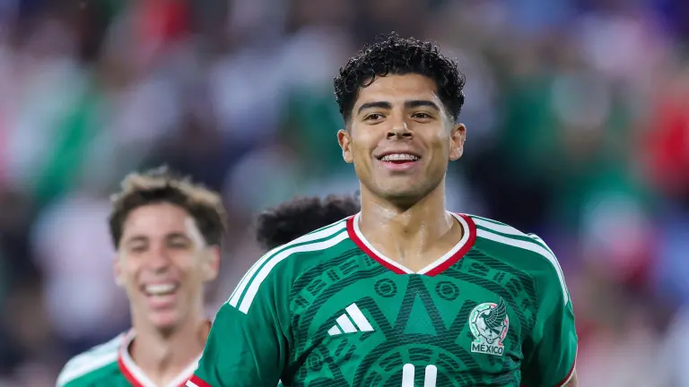 Víctor Guzmán detalló el gol que anotó por México en el duelo ante Perú, la noche del martes.