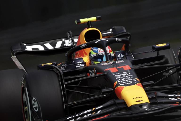 Checo Pérez, tercero en primeras prácticas para el GP de Italia