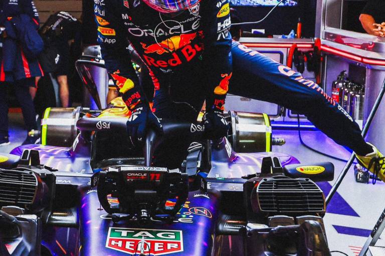 Por mala estrategia de Red Bull, Checo arrancará en P11 en Las Vegas