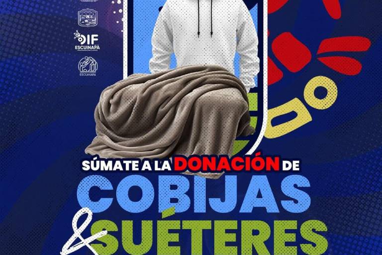 Llaman en Escuinapa a donar cobijas y suéteres para grupos vulnerables