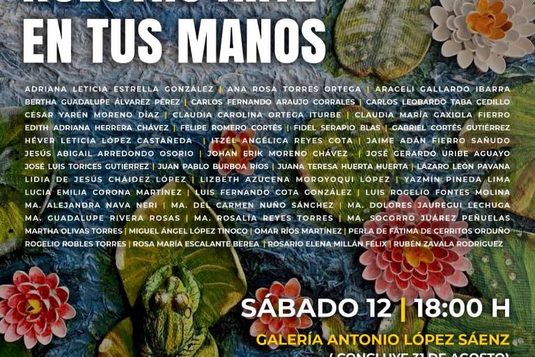 Invitan a la expo ‘Nuestro arte en tus manos’, en Mazatlán