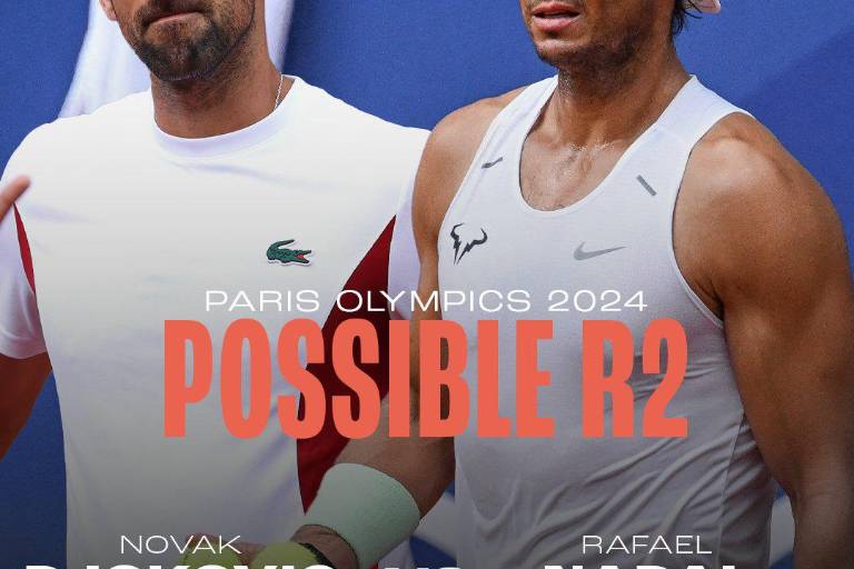 Nadal y Djokovic podrían cruzar en segunda ronda, en París 2024