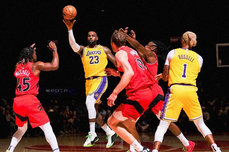 Lakers evitan la remontada de los Raptors y cortan una racha de dos derrotas